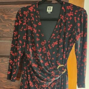 Anne Klein Faux Wrap Dress